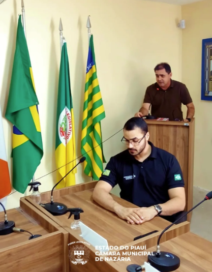 Câmara Municipal de Nazária recebe encontro do Projeto Guardião Ambiental